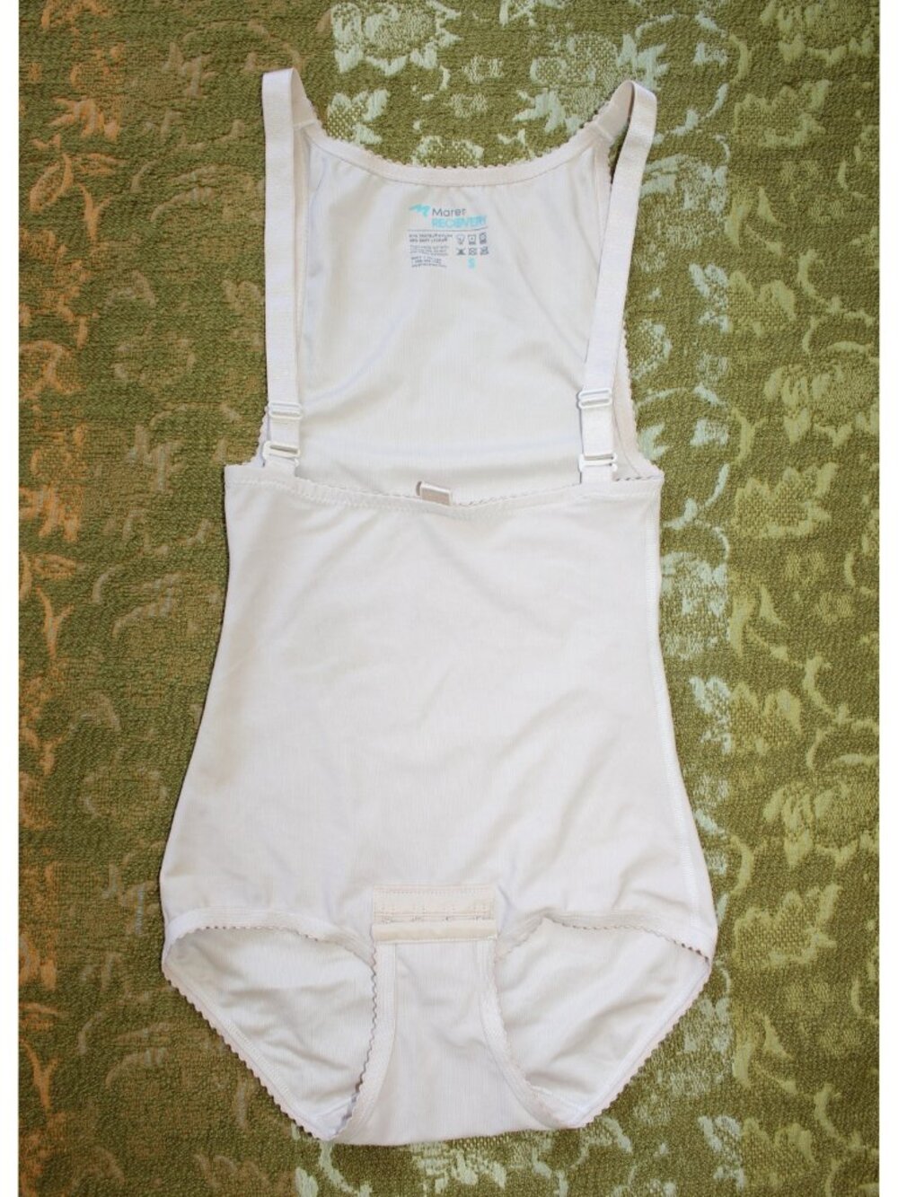 Marena Recovery First Stage bodysuit Size S After Surgery Compression Suspenders